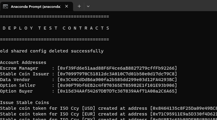 Test Contracts